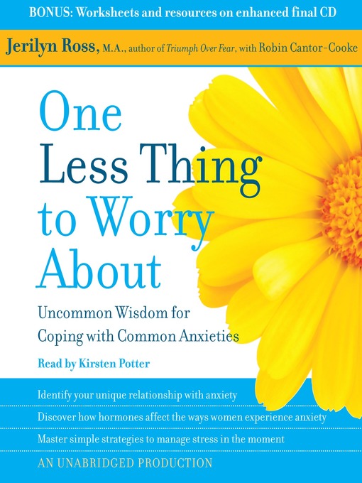 Title details for One Less Thing to Worry About by Jerilyn Ross - Available